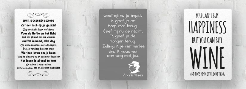 Quotes & Songteksten