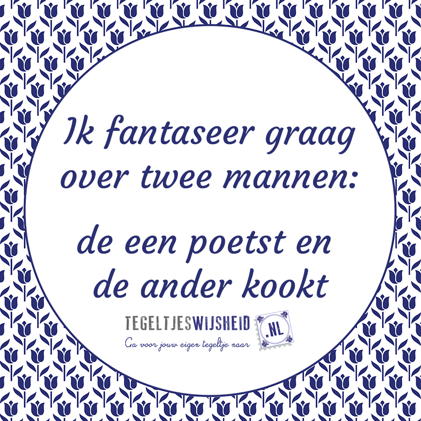 Wonderlijk 10 grappige quotes over mannen - Tegeltjeswijsheid.nl BV-97